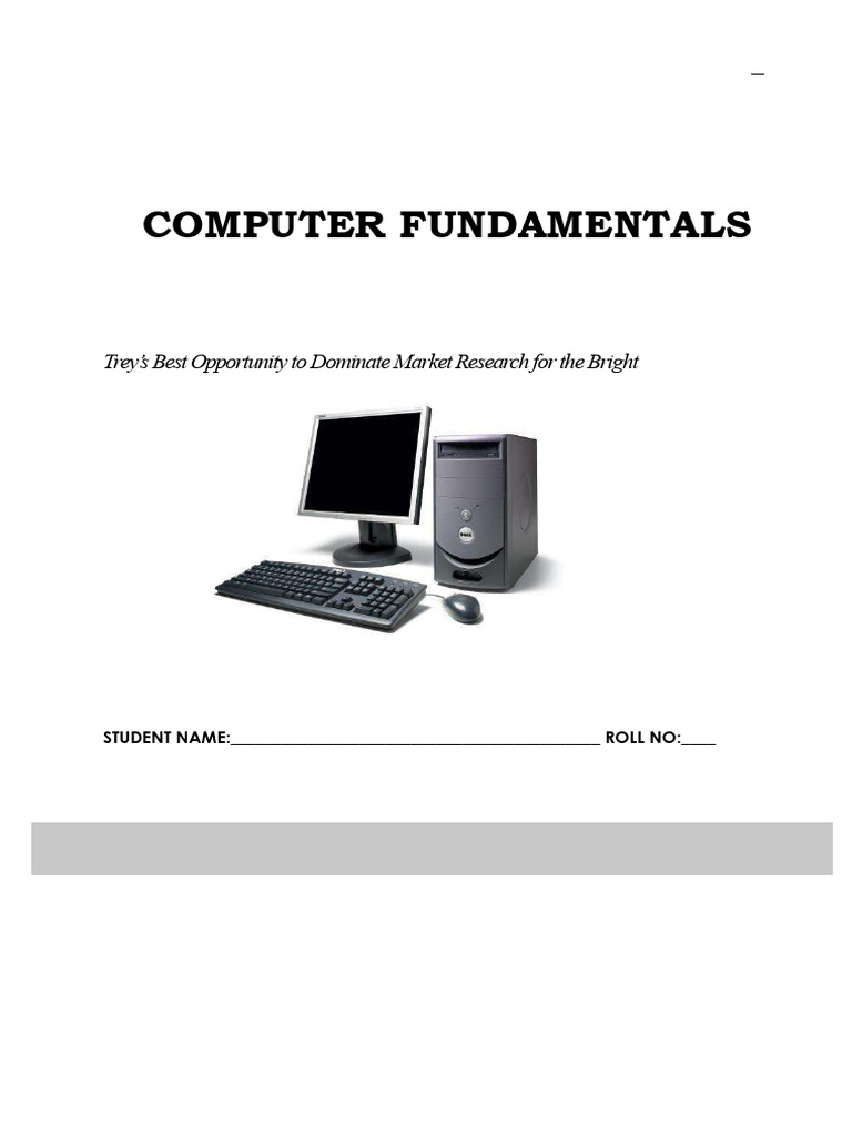Computer Fundamentals and Office Tools | PDF | Printer (Computing ...