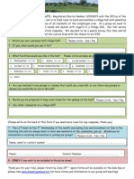 Village 20 Survey 20201220 Draft 2