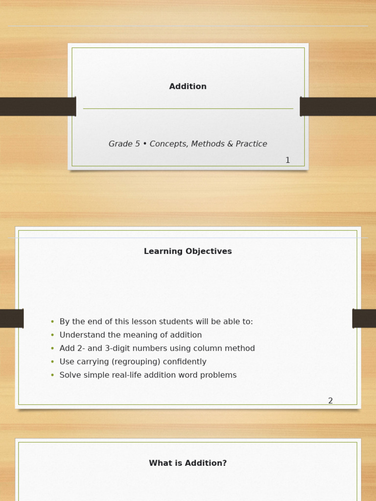 Mastering Addition for Grade 5 Students | PDF | Cognitive Science ...