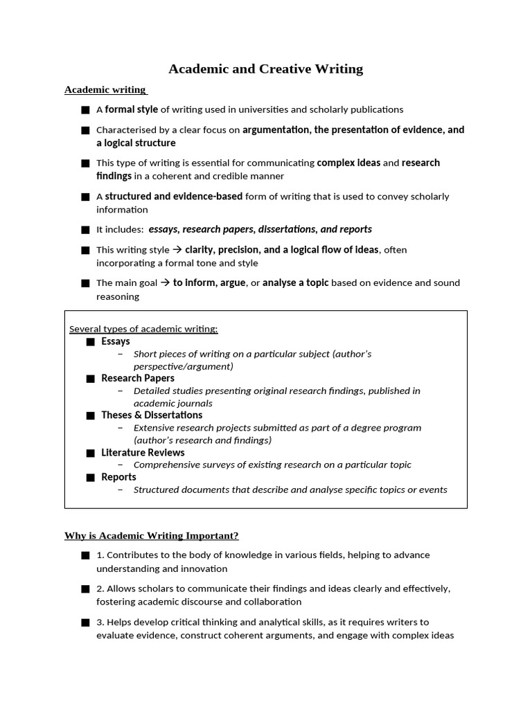 Academic Writing Essentials Guide | PDF | Citation | Essays