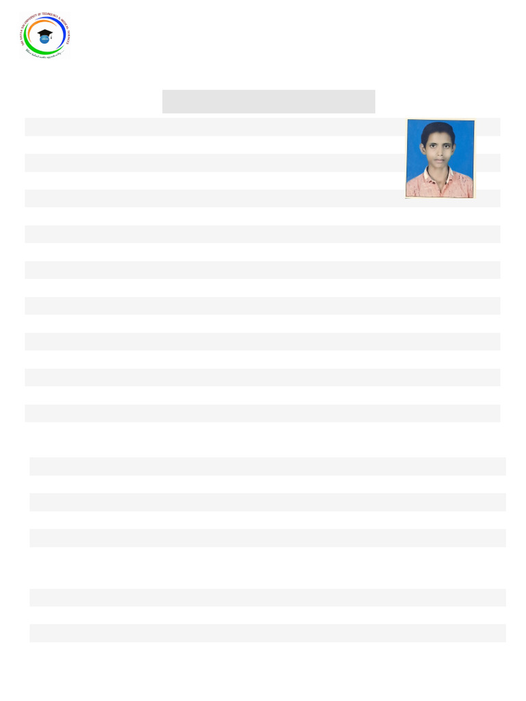 Navneet Kumar Enrollment Form (2) | PDF | Qualifications | Vocational ...