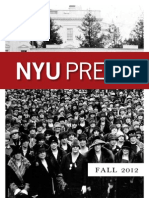 NYU Press | Fall 2012 Catalog