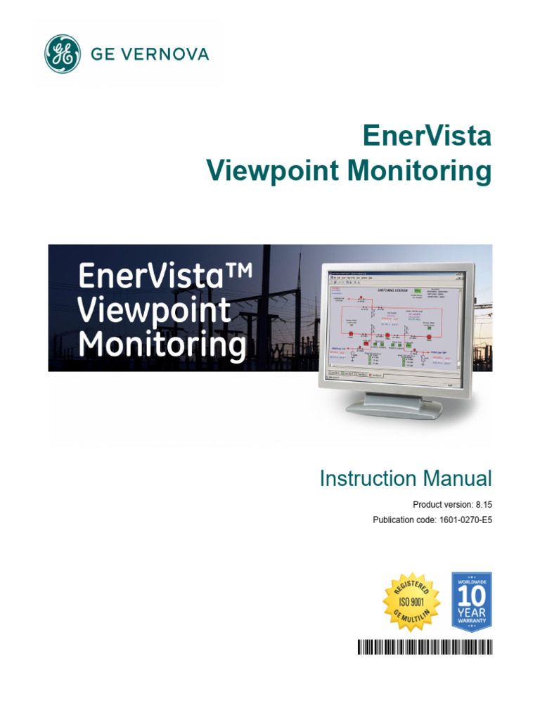 EnerVista Viewpoint Monitoring Manual | PDF | Microsoft Sql Server ...