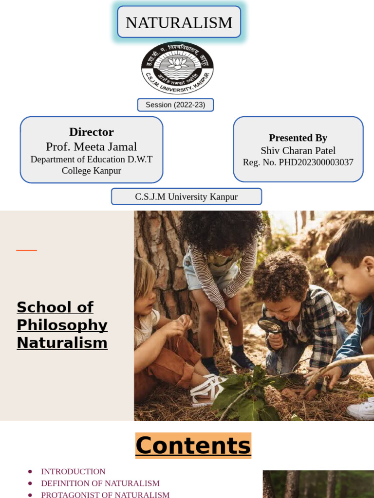 Naturalism | PDF | Naturalism (Philosophy) | Science
