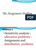 Assignment Model Mba 2012