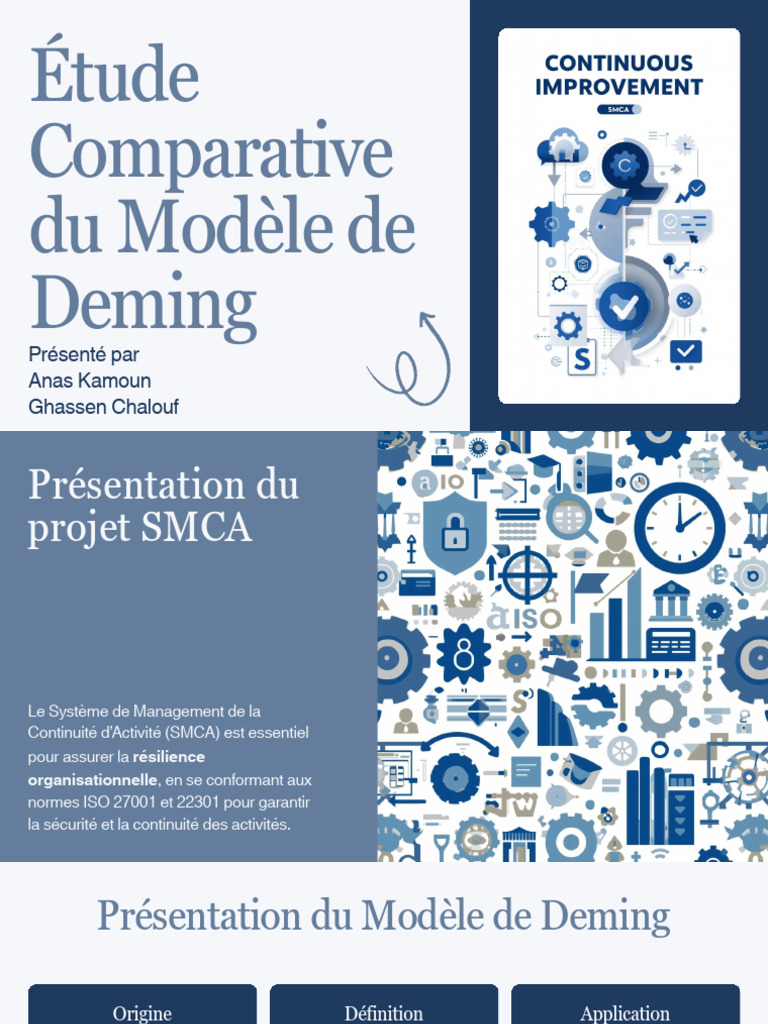 Optimisation du Modèle PDCA en SMCA | PDF | Management de la qualité ...
