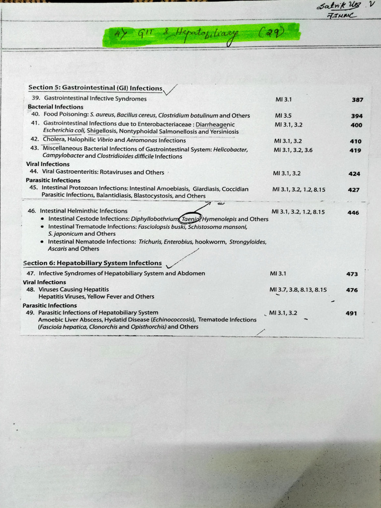Gastrointestinal Infections Overview | PDF | Gastrointestinal Tract ...