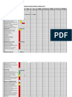 Cronograma de Tareas Plantilla