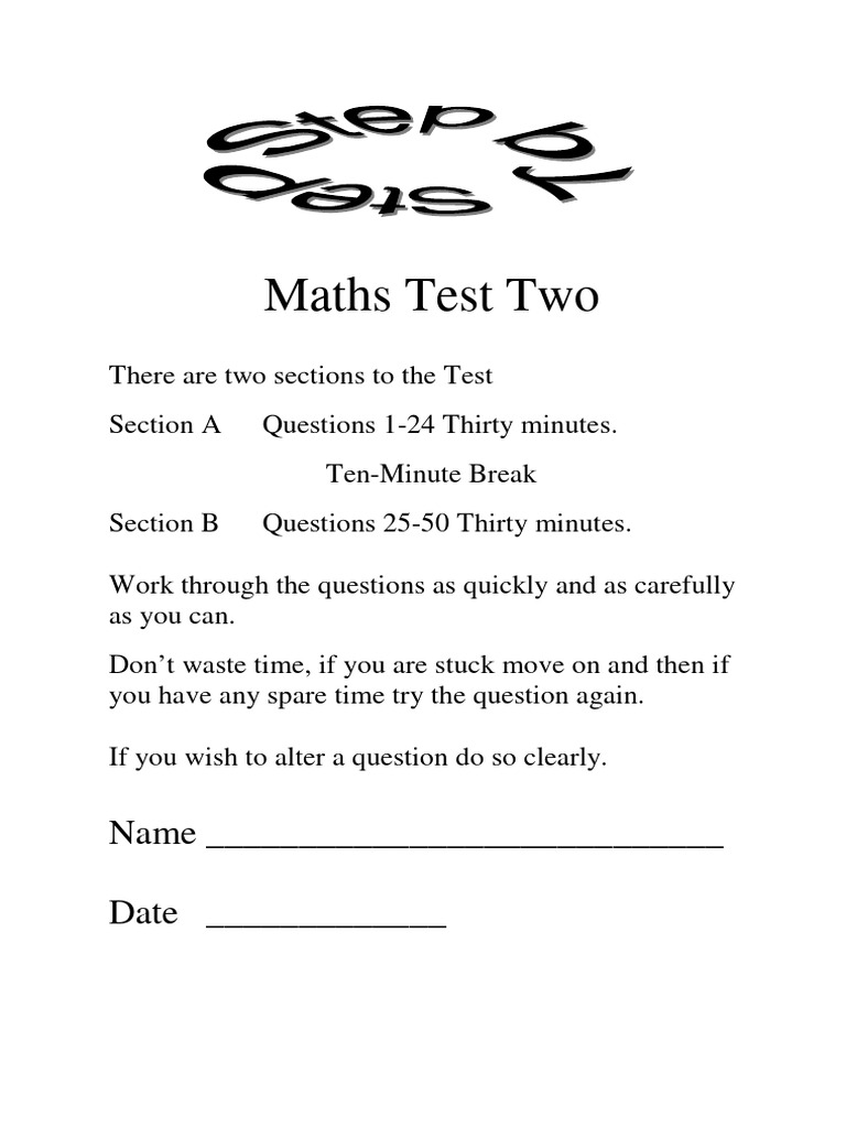 Step by Step Maths 2 - Standard | PDF | Mathematics