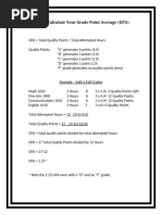 GWA Computation for Latin Honors | PDF