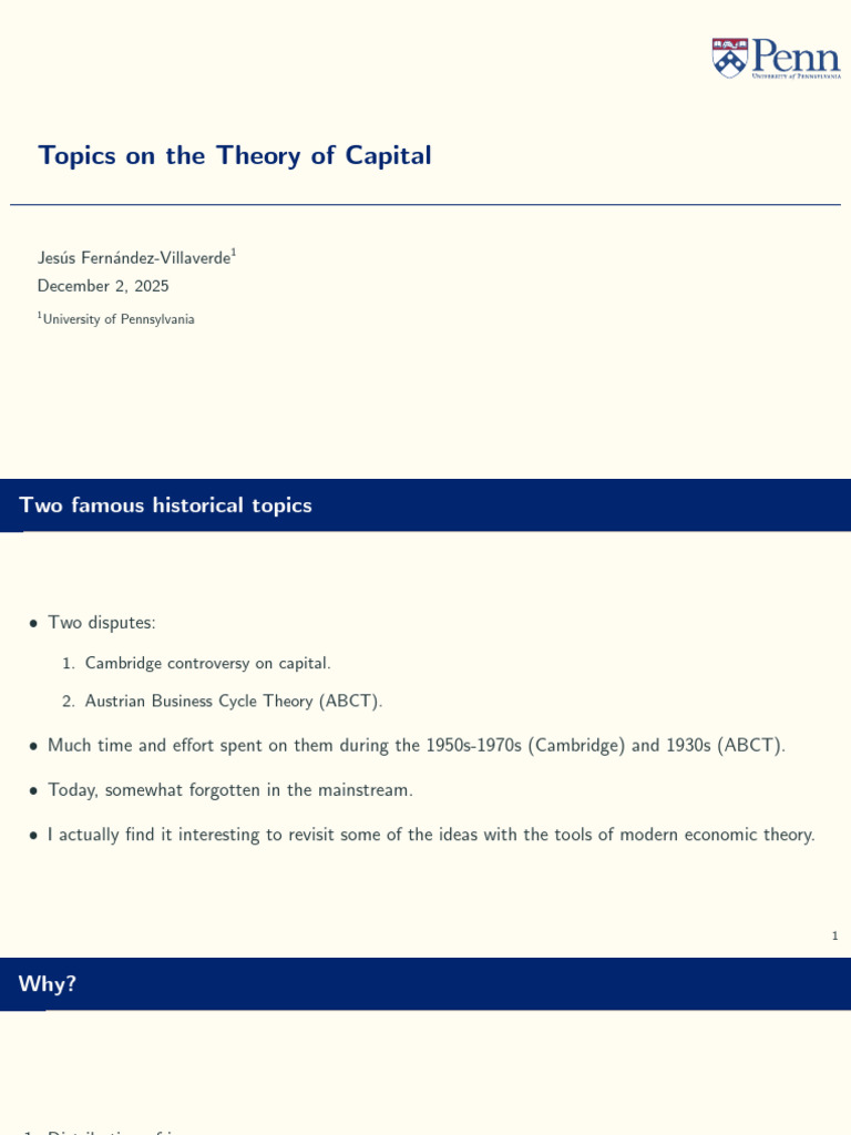 Revisiting Capital Theory Debates | PDF | Macroeconomics | Economies