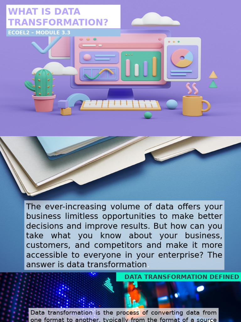 Understanding Data Transformation Process | PDF | Business | Data ...