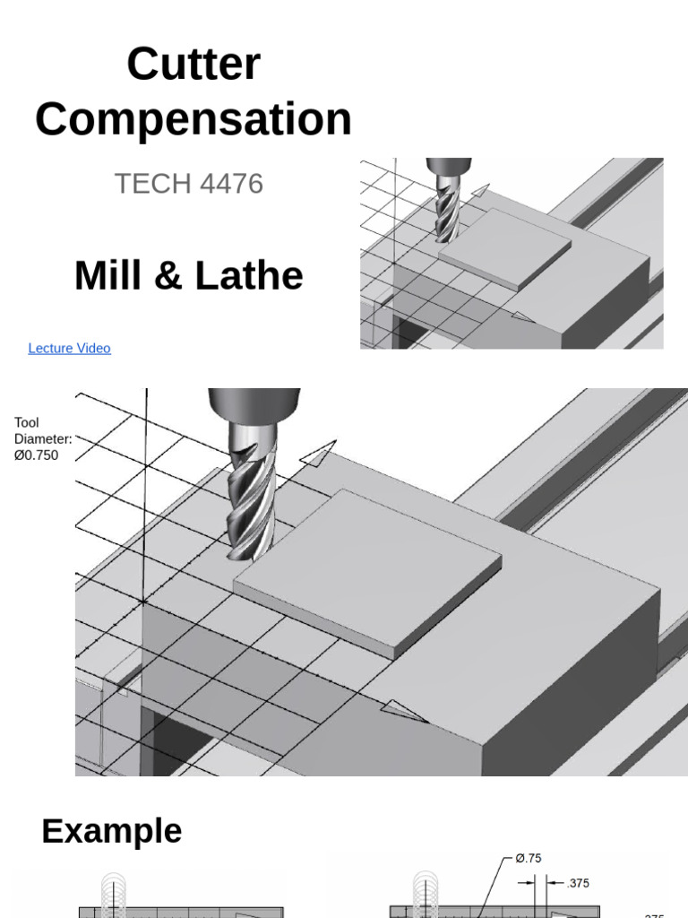 CNC Cutter Compensation Techniques | PDF | Industrial Processes | Tools