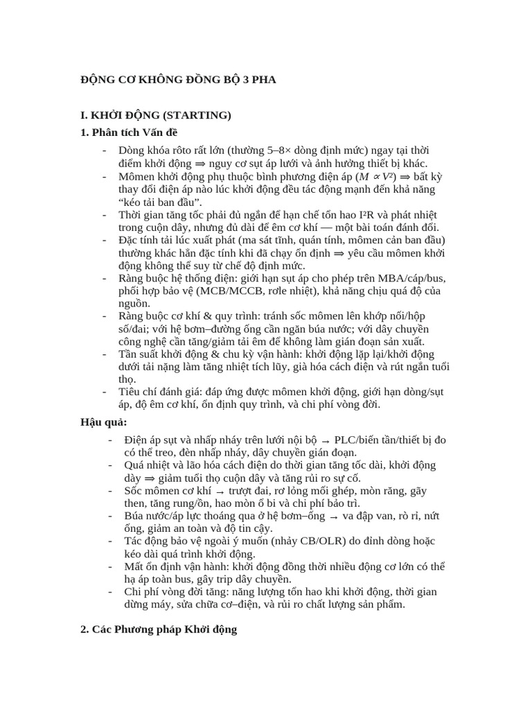 Dongco Ac 3 Pha | PDF