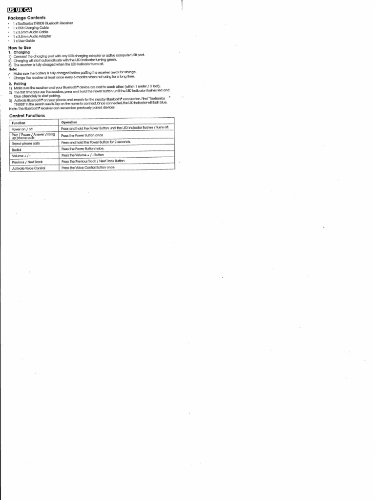TT-TaoTronics User Manual | PDF