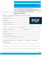 Application Form