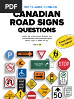 South African Road Signs Manual | PDF