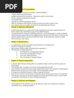 ASAP Methodology Phase 1-Project Preparation