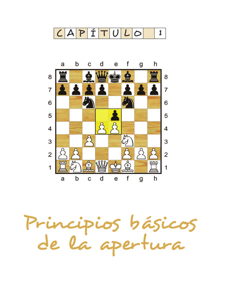 Claves de la Apertura en Ajedrez | PDF | Aperturas de ajedrez ...