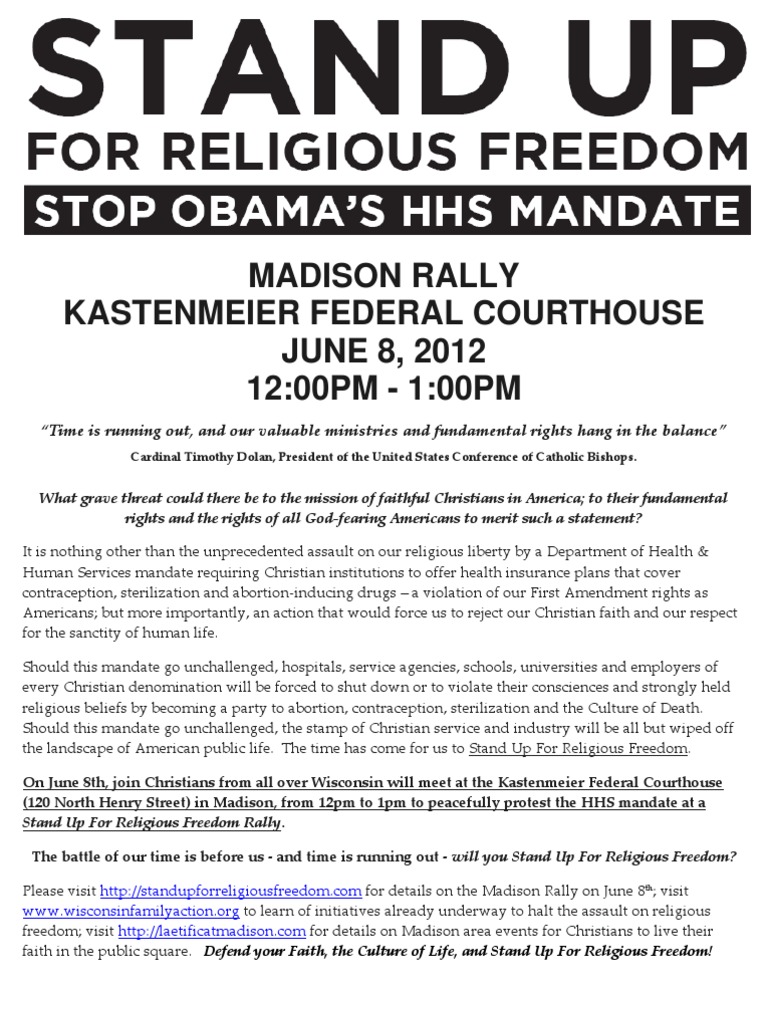 Standup For Freedom Flyer | PDF | Government | Social Institutions