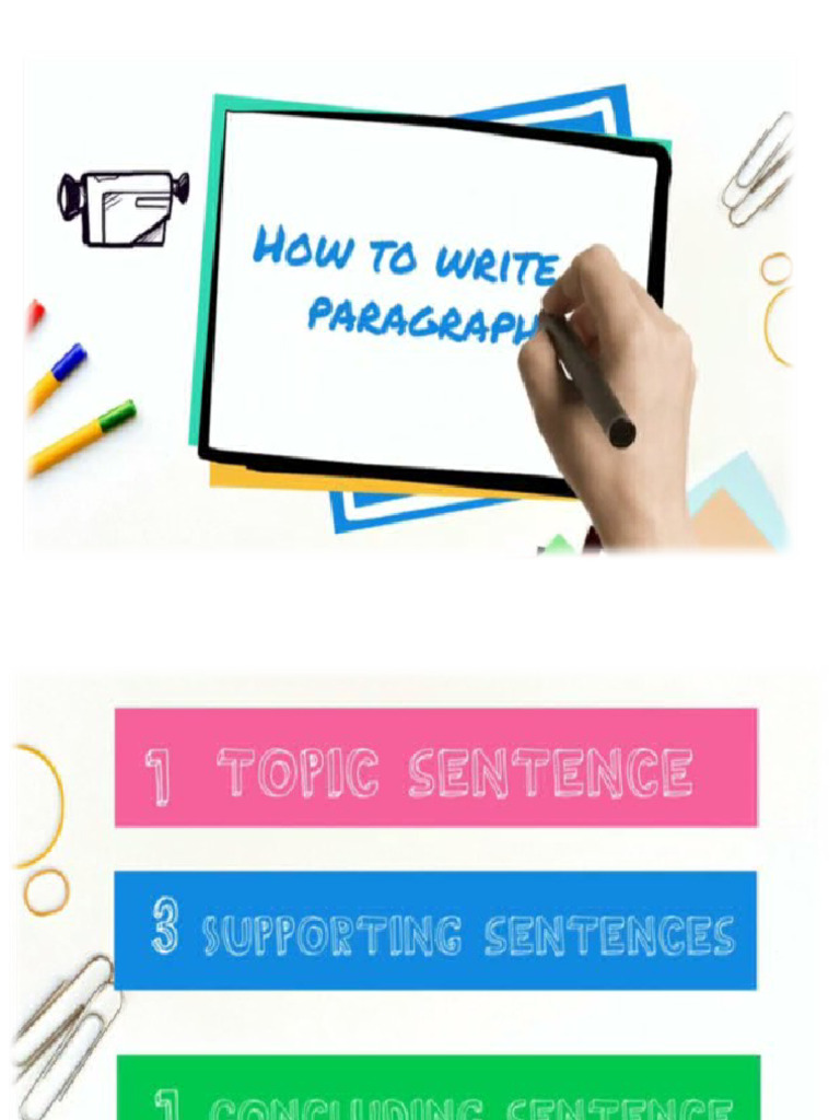 How To Write A Paragraph | PDF