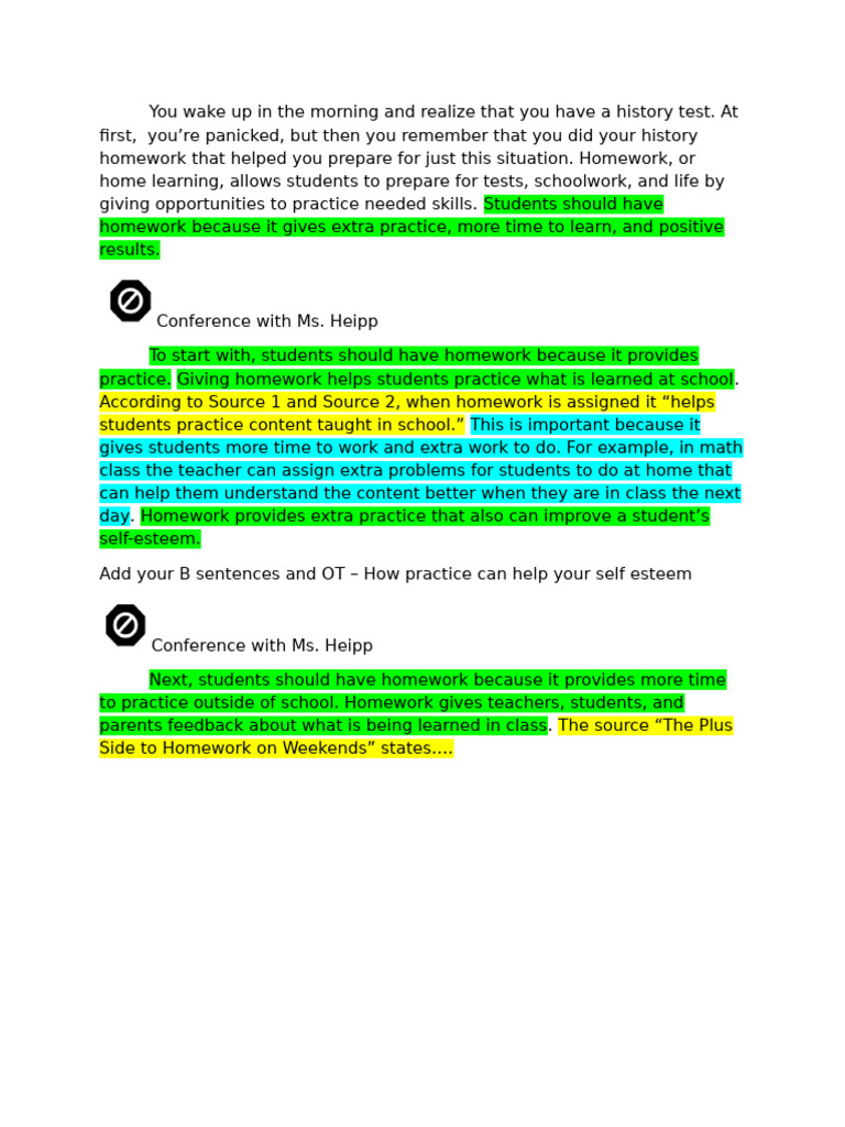 Homework Block 2 | PDF