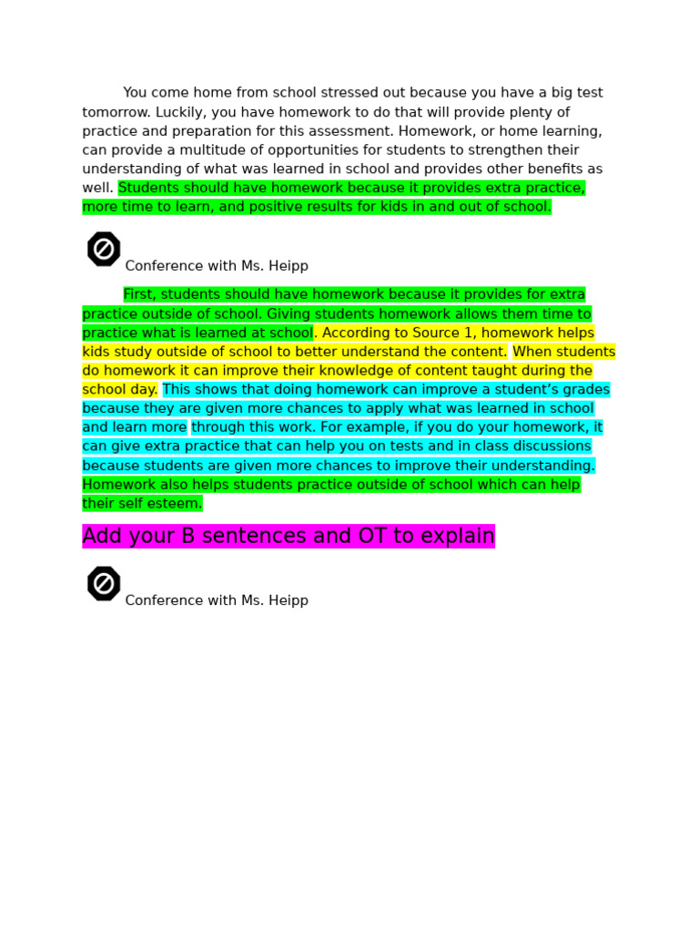Homework Block 1 | PDF