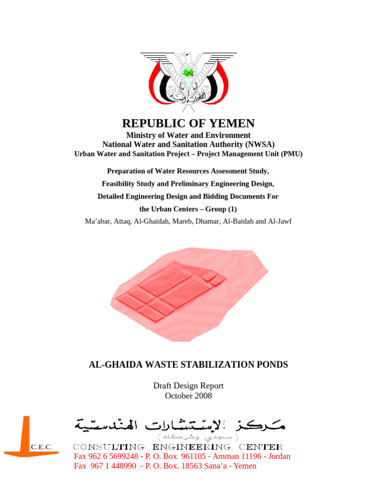WWTP Draft Design Report | PDF | Sewage Treatment | Materials