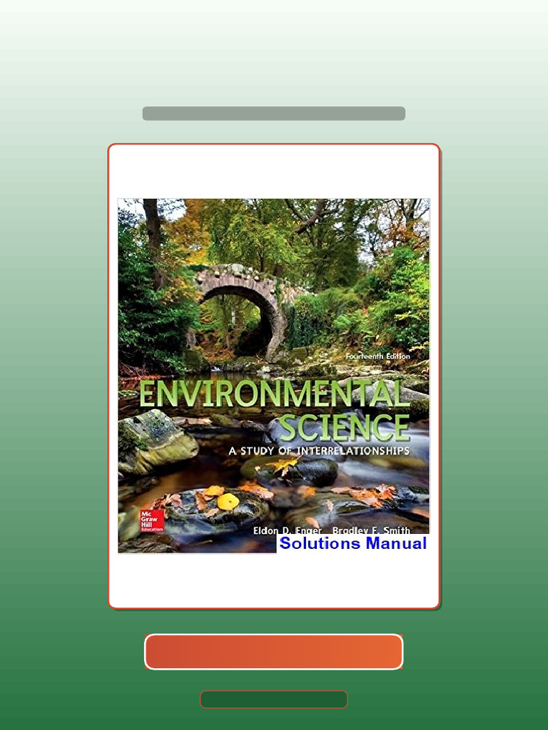 Environmental Science 14th Edition Enger Exam Prep | PDF ...