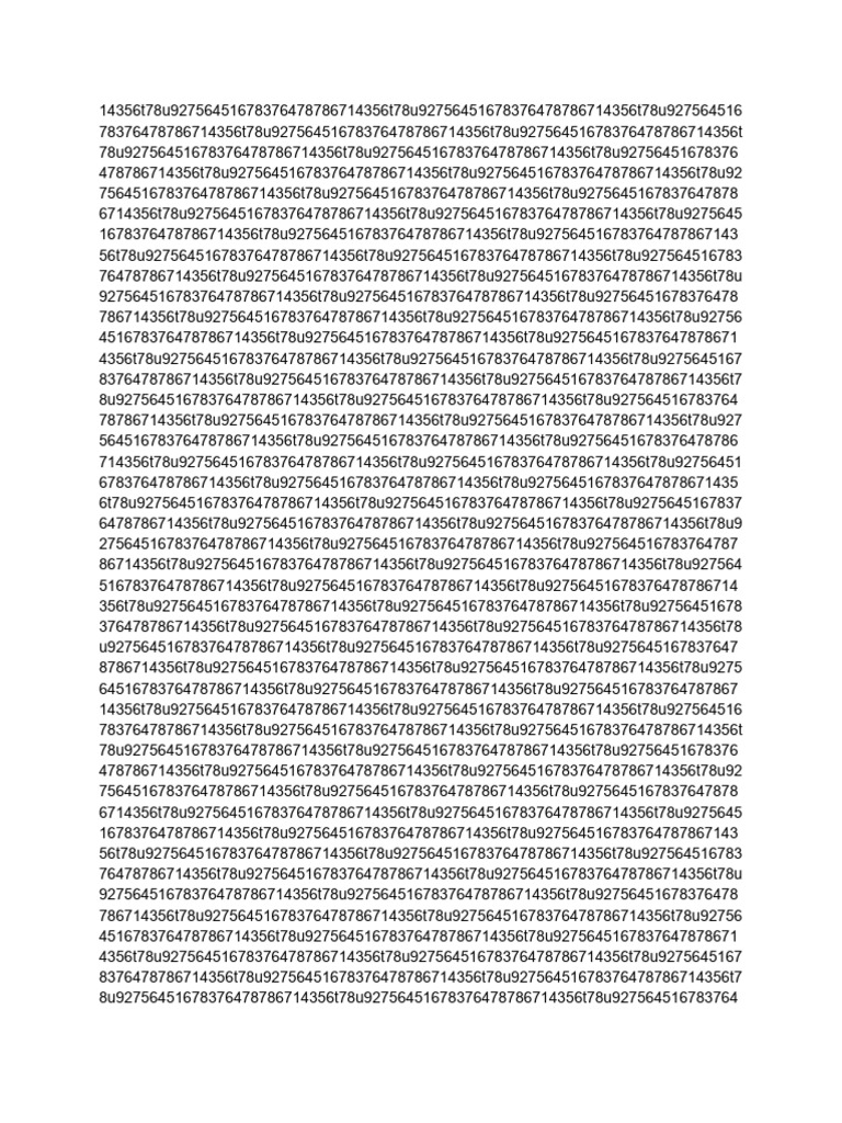 Unique Identifier Sequence Analysis | PDF