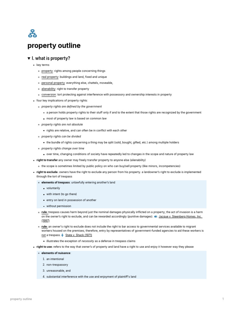 Understanding Property Rights and Law | PDF | Lease | Leasehold Estate