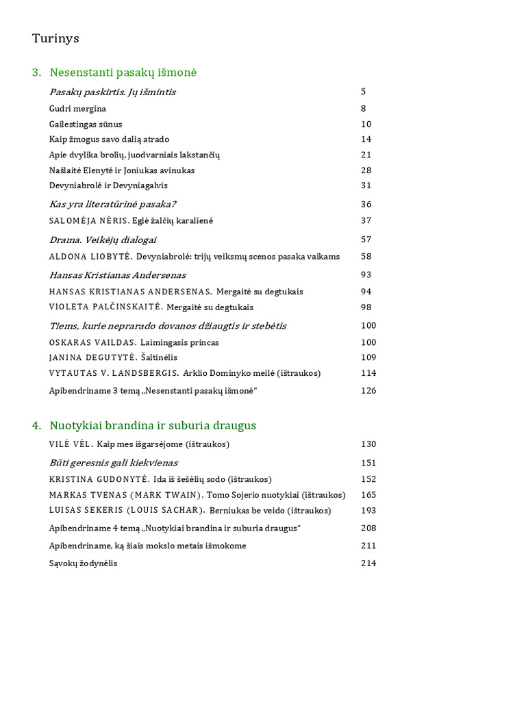 Turinys 5-2-2 | PDF