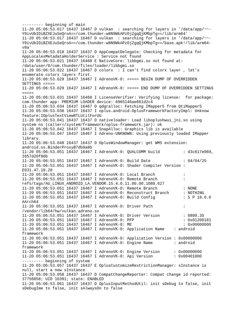Vulkan Layer Search and App Logs | PDF | Computer Engineering ...