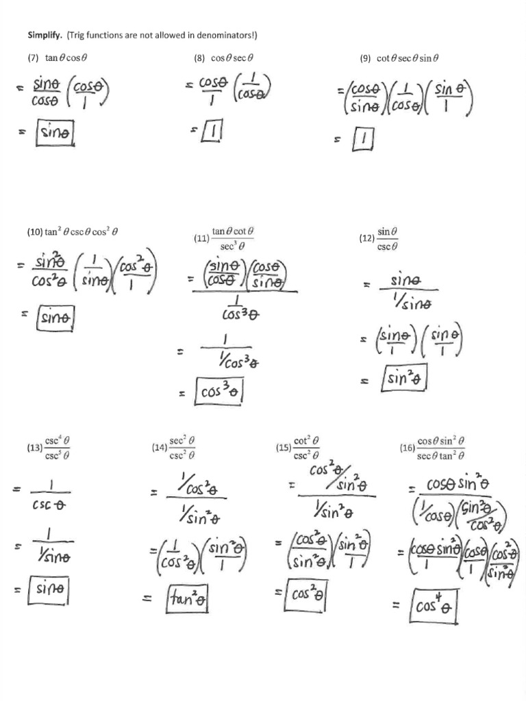 5.1 & 5.2 Extra Practice KEY | PDF