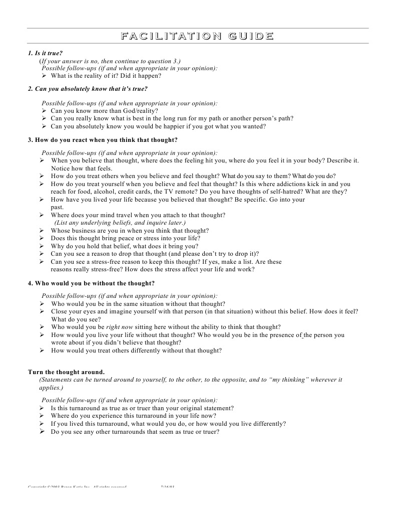 TEMA 2-Facilitation Guide | PDF | Thought | Cognition