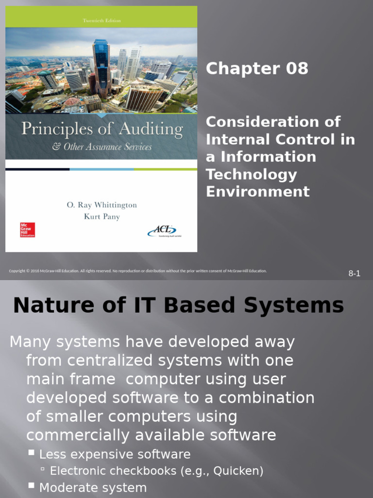 Internal Control in IT Environments | PDF | Audit | Internal Control