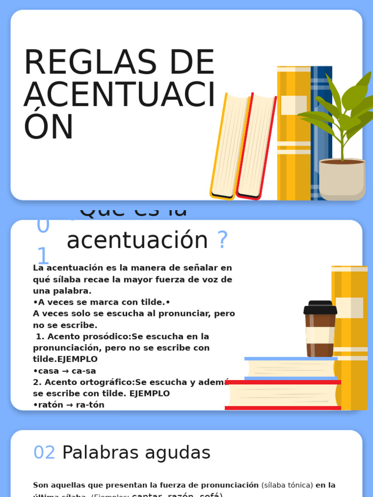 Reglas de Acentuación en Español | PDF | Lingüística | Voz humana