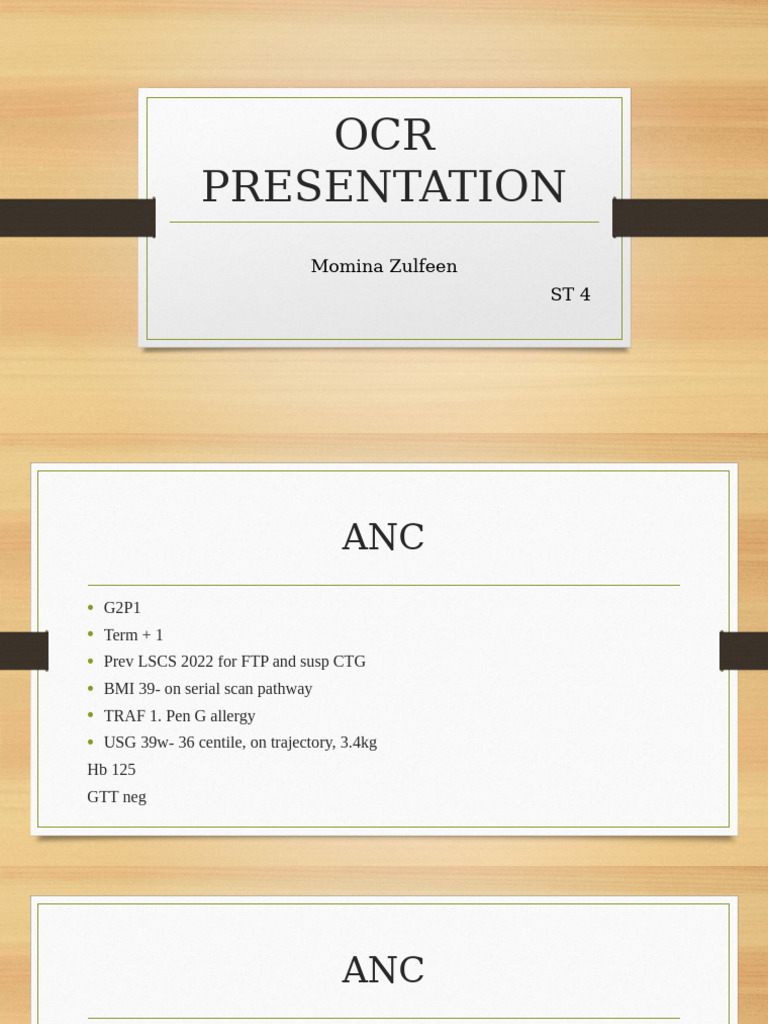 CTG Interpretation and Management Guide | PDF | Childbirth | Medical ...