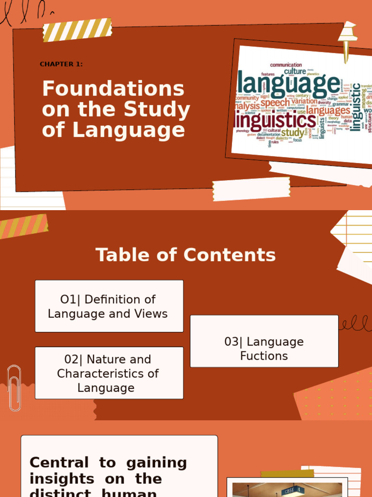 Understanding Language: Definitions & Functions | PDF | Communication ...