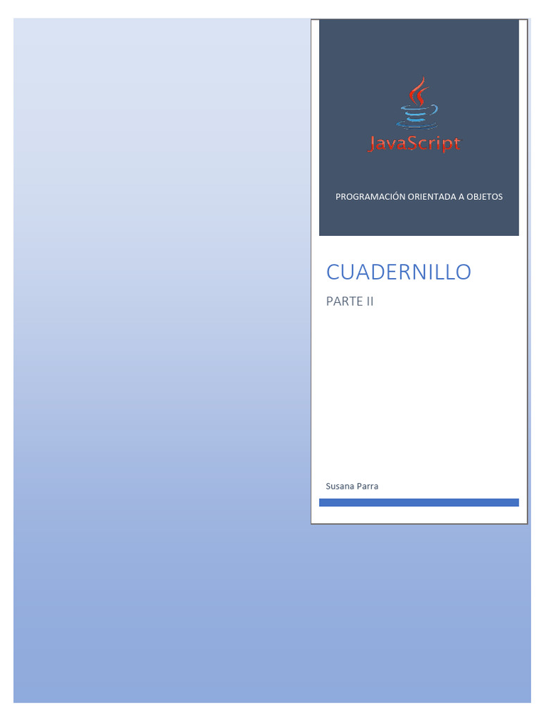 Programacion Orientada A Objetos JAVASCRIPT | PDF | Objeto (informática ...