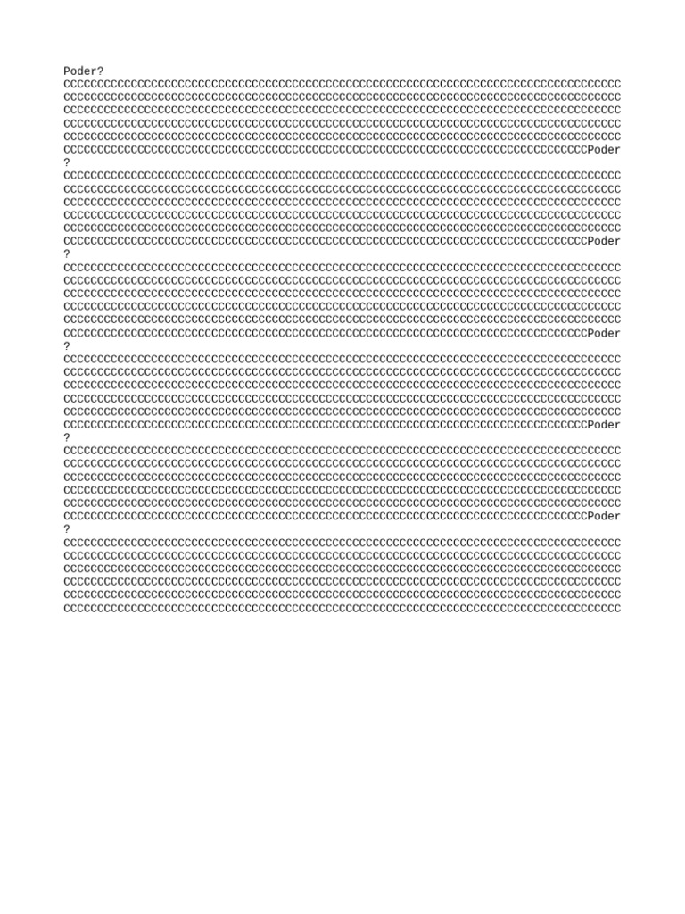 Poder | PDF