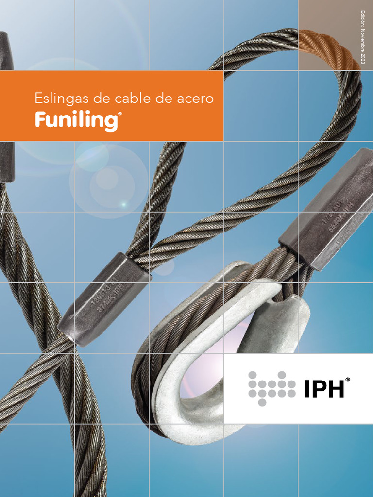 Eslingas de Cable de Acero: Guía Completa | PDF | Calidad (comercial ...