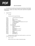 Best Practicum Report Format Guide | PDF | Psychotherapy | Counseling ...