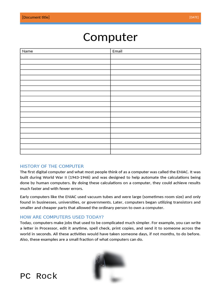 Project 3 | PDF | Personal Computers | Computer Data Storage