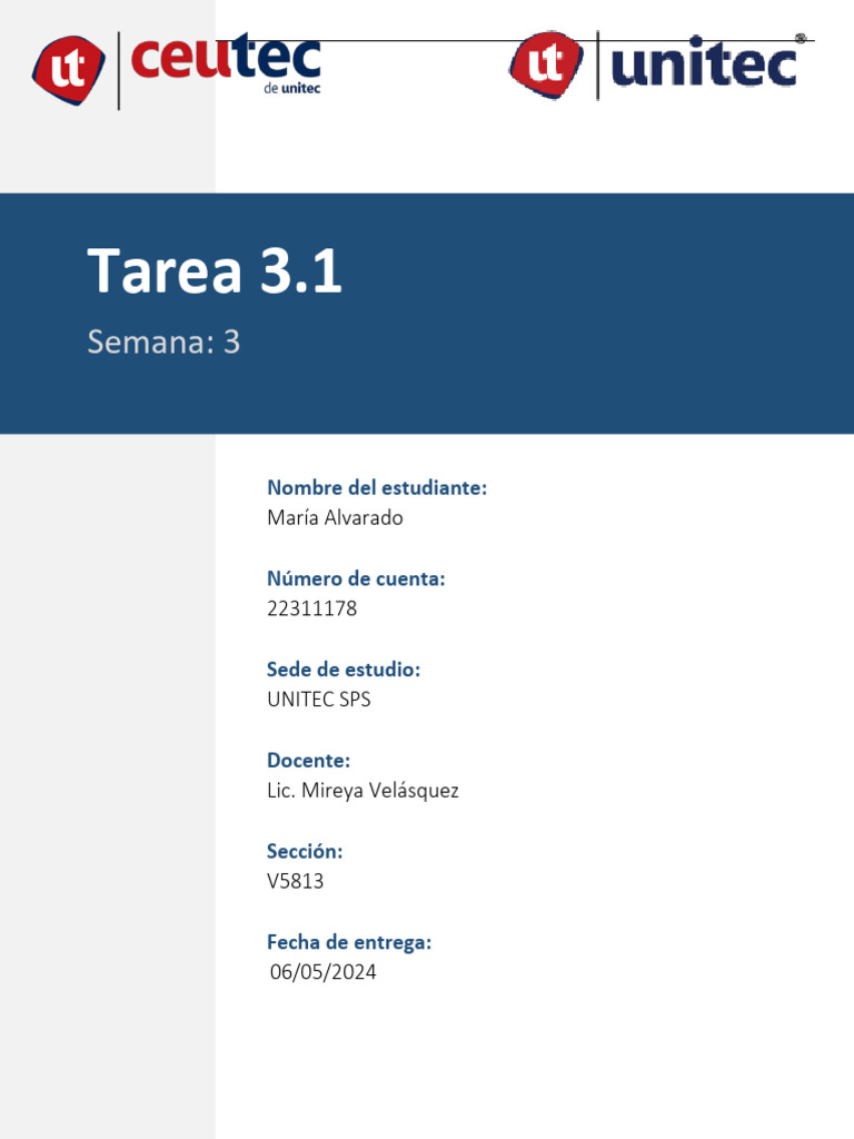 Annotated Tarea 203.1 Mar C3 ADa 20Alvarado 2022311178.PDF | PDF ...