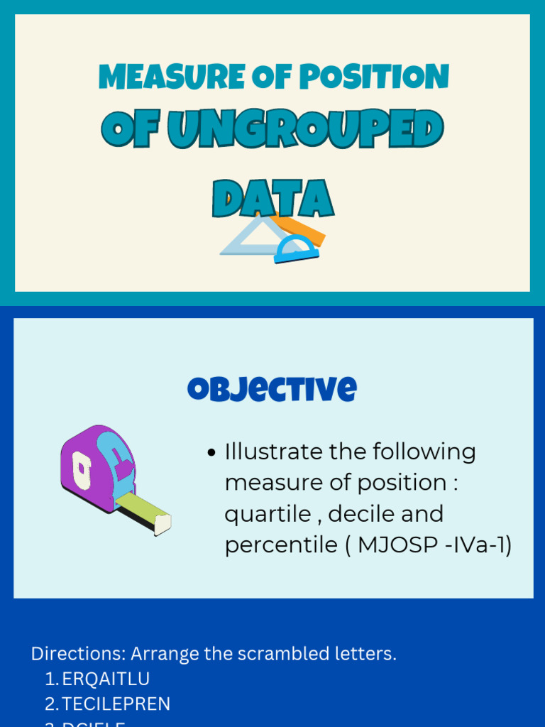 Introduction Quartile Ppt Pdf Quartile Percentile