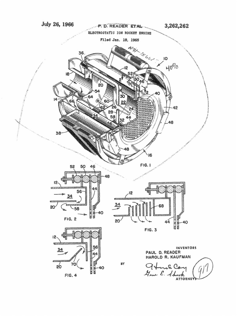 Electrostatic Ion Rocket Engine-NASA NTRS Archive 19710006186 | PDF ...