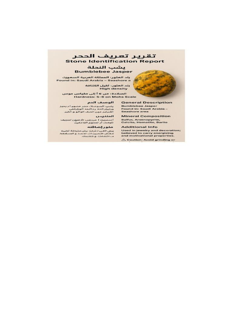 تقرير يشب النحلة Bumblebee Jasper | PDF