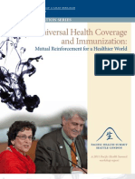 Universal Health Care Coverage & Immunisation