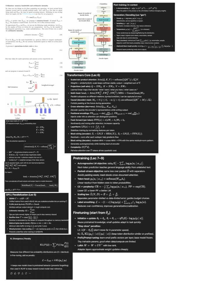 NLP Exam 2 Cheat Sheet | PDF